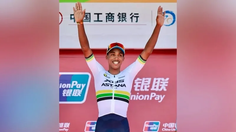 Tour of Magnificent Qinghai 2025: XDS Astana Team rider Mulubrhan wins Stage 6