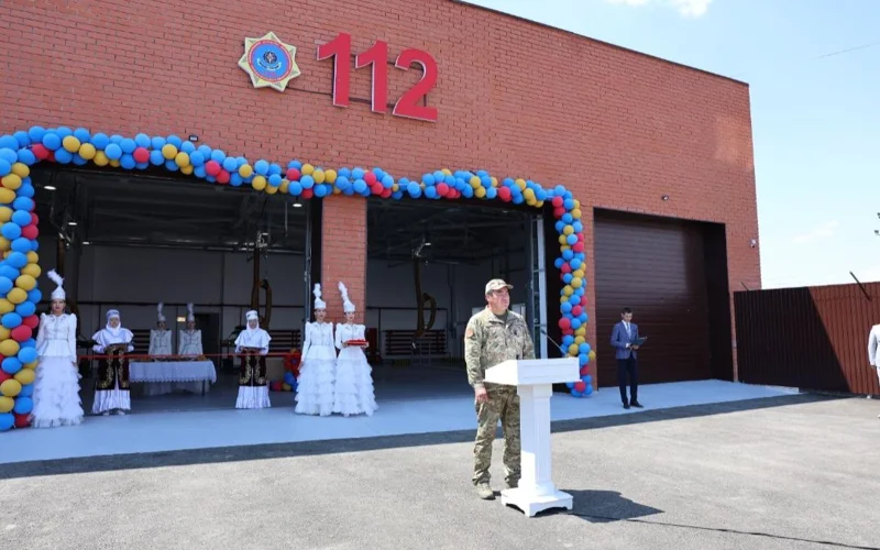 Новое пожарное депо открылось в одном из сел в ЗКО 