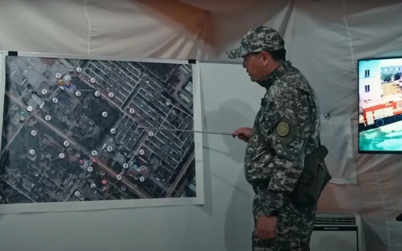 Kazakh National Security Committee Kazakh National Security Committee, anti-terrorism, tactical exercise