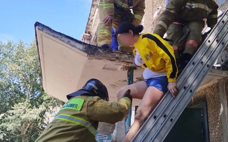 құтқару жұмыстары өрт сөндіруші