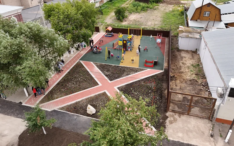 в Петропавловска сданы новые скверы
