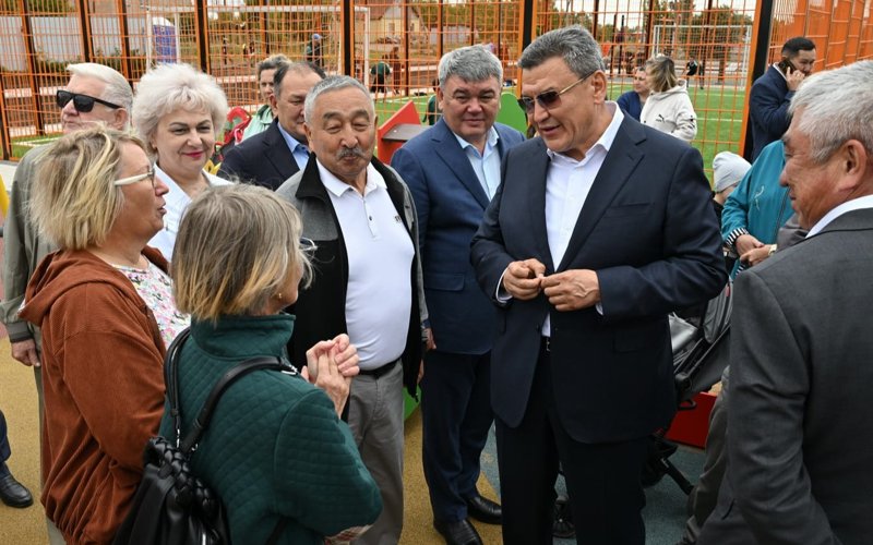 в Петропавловска сданы новые скверы в Петропавловска сданы новые скверы
