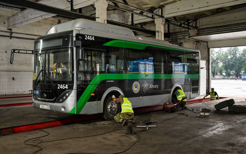 Алматыда бірнеше автобус парктері және тролейбус паркі жаңартылады Алматыда бірнеше автобус парктері және тролейбус паркі жаңартылады
