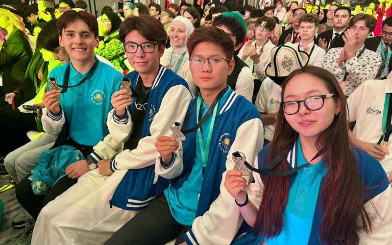 Kazakh students sweep 4 medals at IChO-2025 Kazakh students sweep 4 medals at IChO-2025