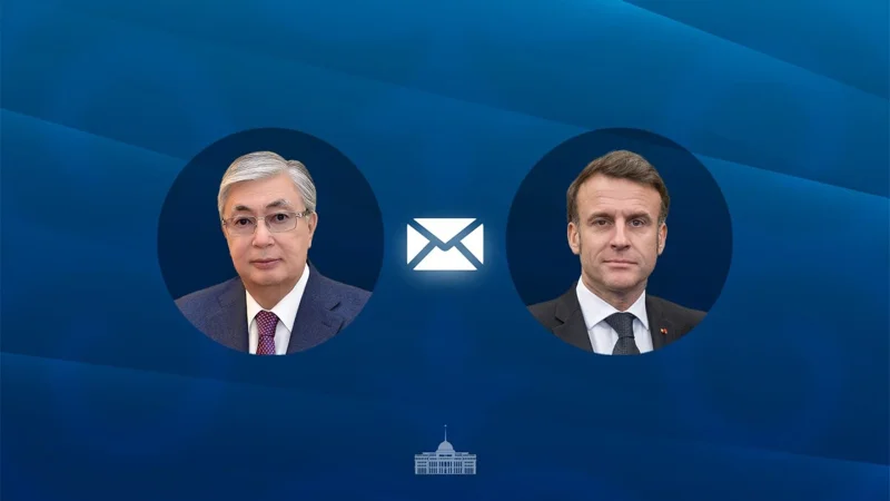 МKazakh President congratulates France on Bastille Day