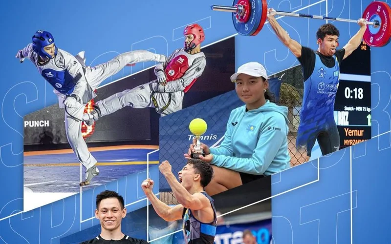 Өткен аптада қазақ спортшылары қанша медаль қанжығалады