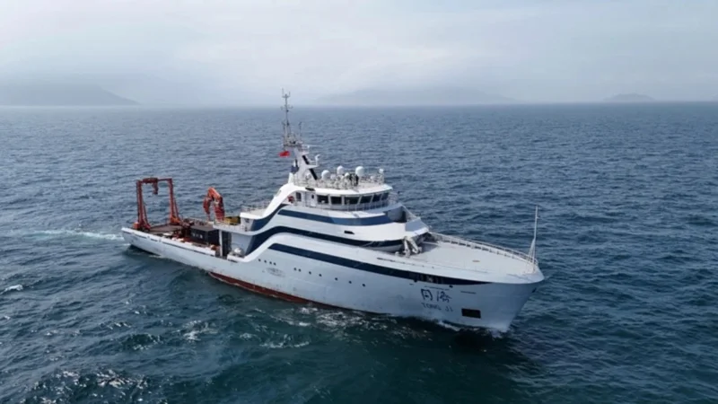 Қытай мұхитты зерттеуге арналған интеллектуалды кеме жасап шығарды
