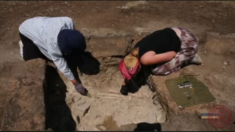 Сакские бронзовые ножи нашли археологи у озера Торайгыр Сакские бронзовые ножи нашли археологи у озера Торайгыр