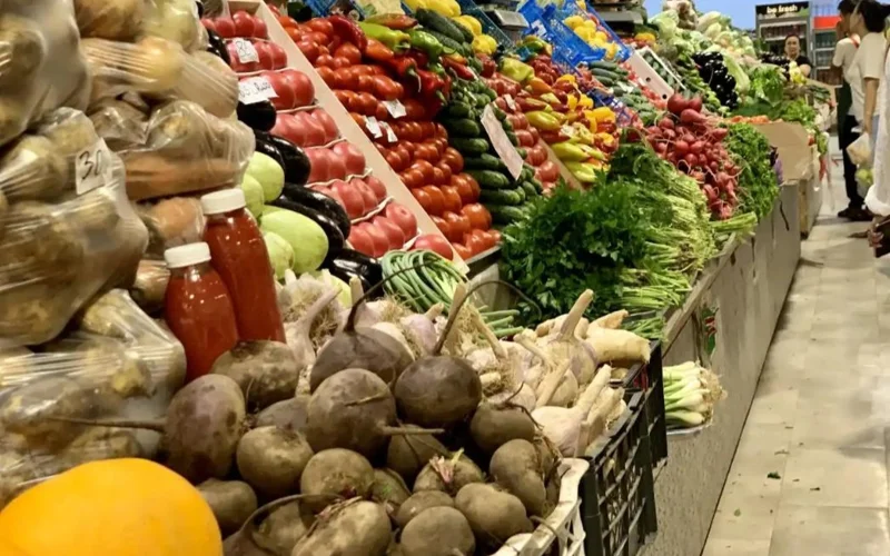 ярмарка, овощи