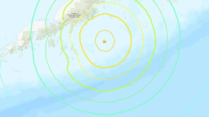 M7.2 quake recorded off Alaska coast 