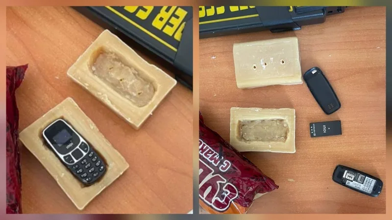 Қызылорда түрмесінде сәлемдеме арасынан кір сабынға жасырылған телефон табылды