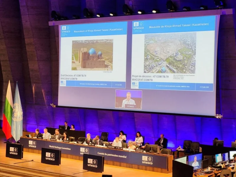UNESCO World Heritage Committee welcomes adoption of law on special status of Turkistan city