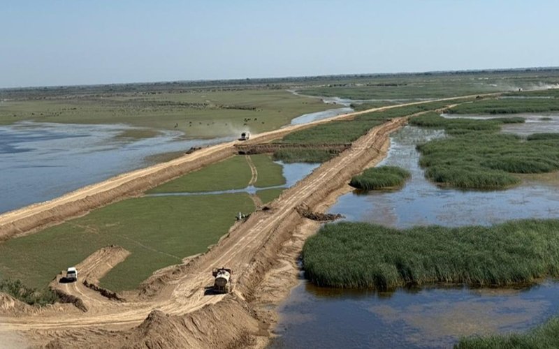 Полукилометровый железнодорожный мост построят через Сырдарью