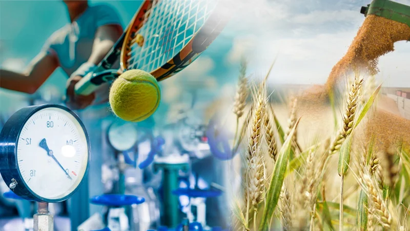 Рост экспорта зерна, газификация, революция в теннисе