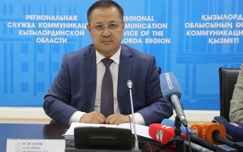 Қызылорда облыстық білім басқармасының басшысы Асқарбек Есжанов