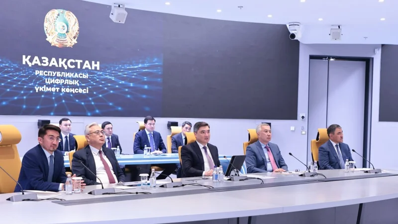 Oljas Bektenov Tsıfrlandyrý máseleleri jónindegi komıssııanyń otyrysyn ótkizdi