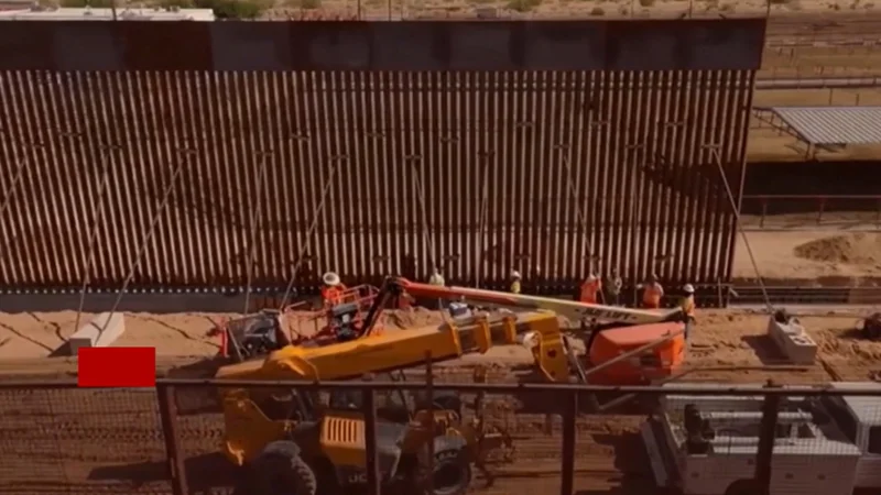 АҚШ Мексикамен шекарада жаңа қосымша қабырға тұрғызып жатыр