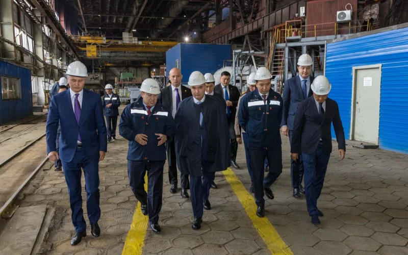 Ремонт ТЭЦ и систем водоснабжения Жезказгана проверил Олжас Бектенов  