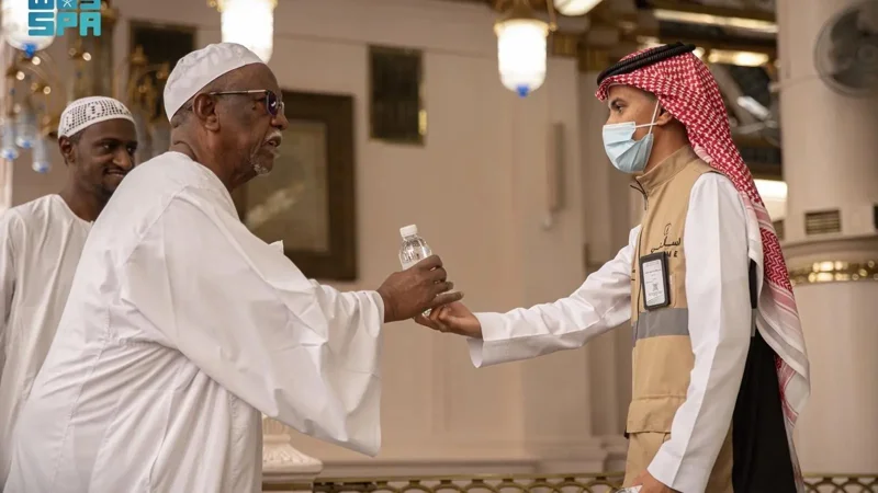 Over 11,800 Tons of Zamzam Water Distributed at Prophet's Mosque during Hajj 1446 AH