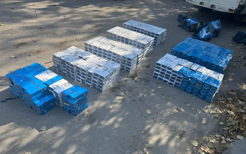 В Жамбылской области за три дня задержали две партии табачной контрабанды