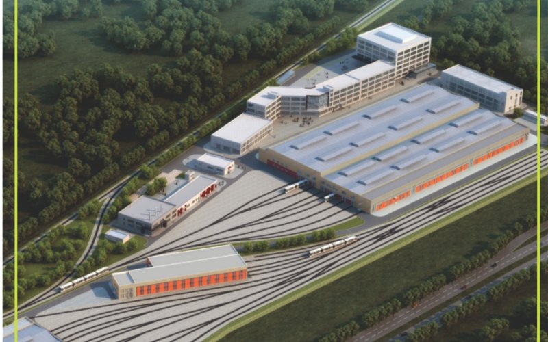 LRT депосы 50%-ға дайын LRT депосы 50%-ға дайын