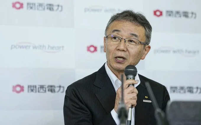 Kansai Electric President Nozomu Mori