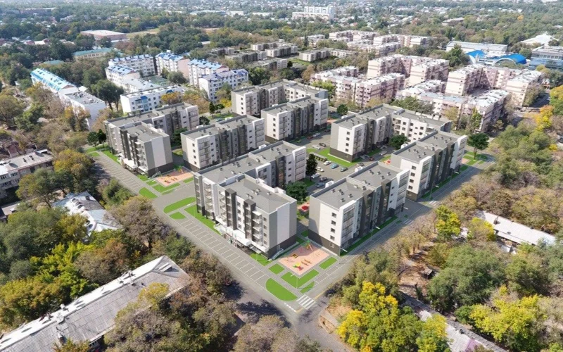 строительство, Алматы