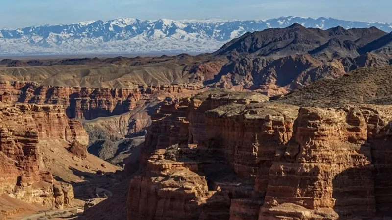 New path to link Charyn Canyon with Tanbaly Reserve Museum