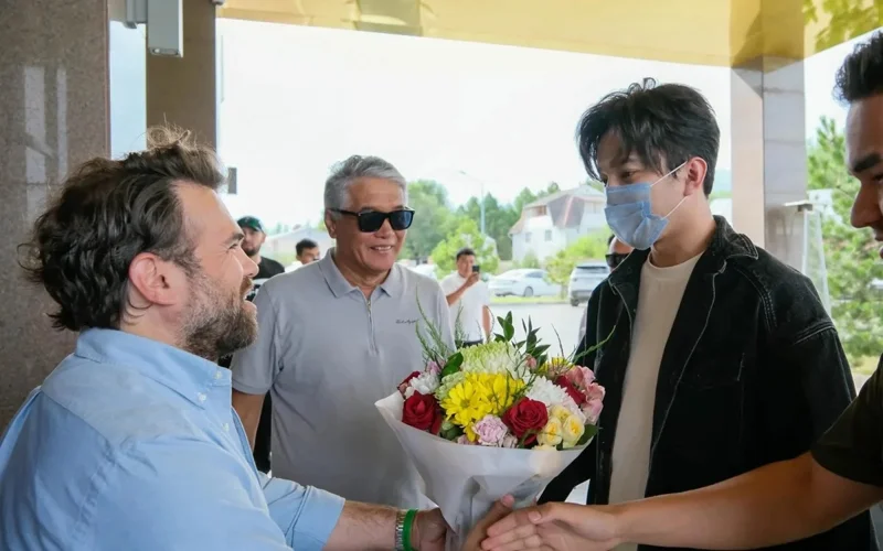 World star Dimash arrives in Kyrgyzstan to headline Meikin Asia festival