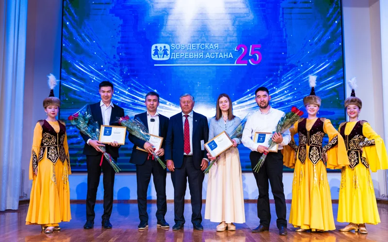 Astanadaǵy SOS balalar aýylyna 25 jyl toldy