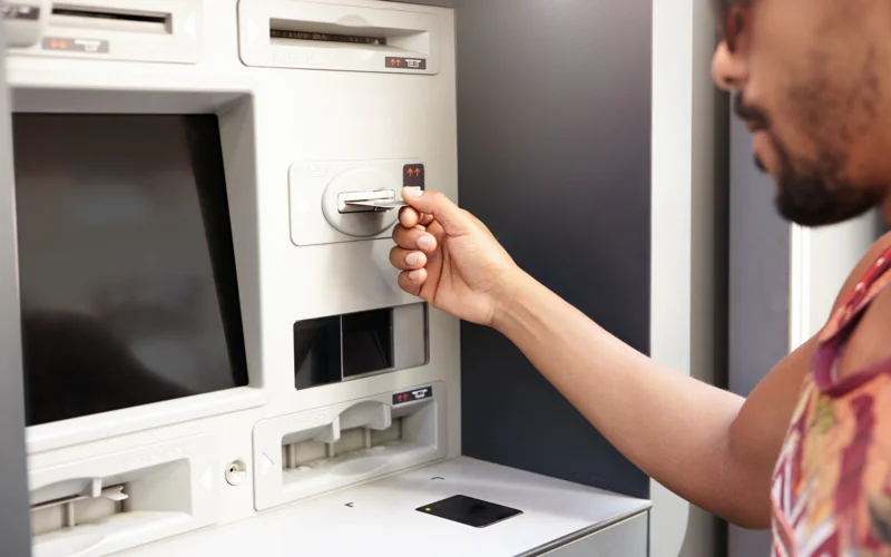 дроппер, банкомат