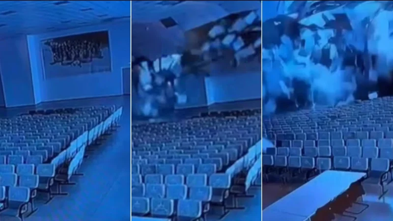 Кровля обрушилась в одной из школ в Мангистауской области