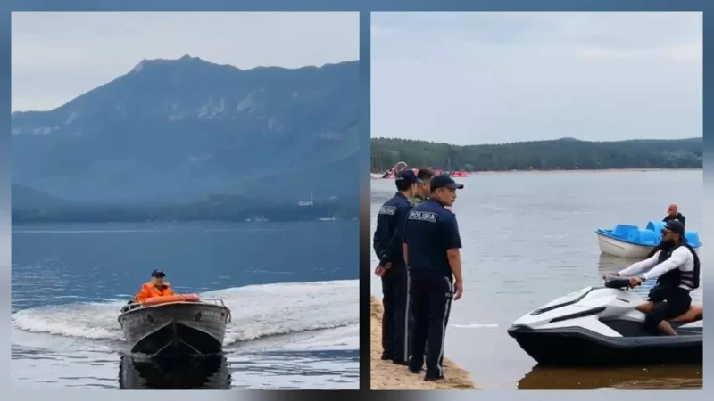 Полиция усилила контроль на пляжах Бурабая