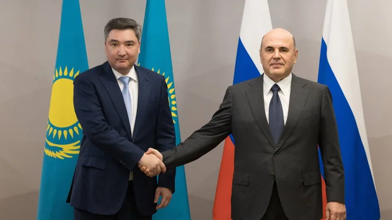 Олжас Бектенов пен Михаил Мишустин жоғары деңгейде қол жеткізілген уағдаластықтардың іске асырылу барысын талқылады