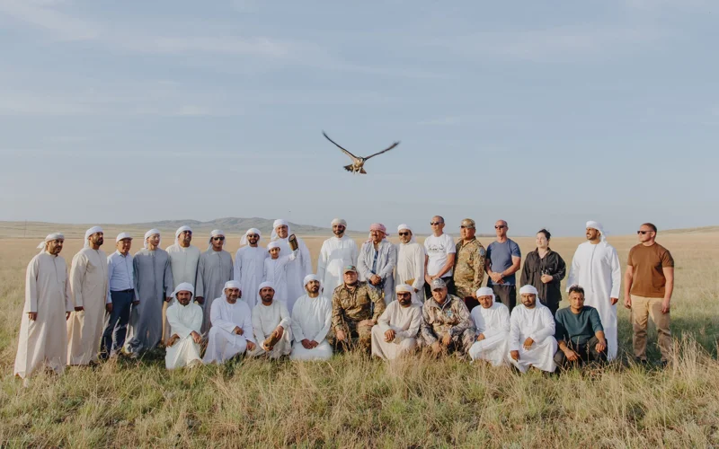 UAE releases 81 falcons into wild in Kazakhstan 