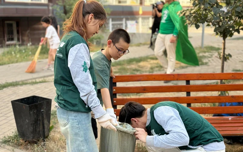 Молодежь Алматы проводит EcoQala Fest в рамках акции «Таза Қазақстан»