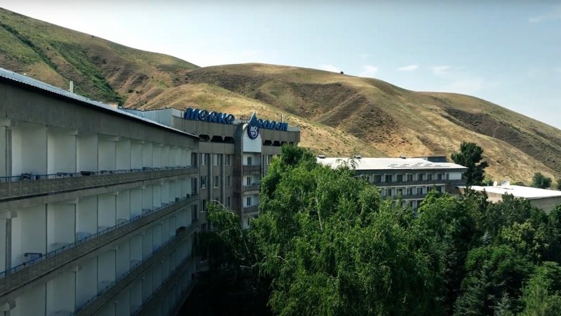 «Әлеуетті Әулие-ата» — документальный фильм ТРК Президента о развитии промышленности Жамбылской области санаторий МЕРКЕ