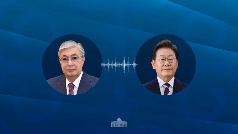 Тоқаев ва Ли Чжэ Мён Тоқаев ва Ли Чжэ Мён
