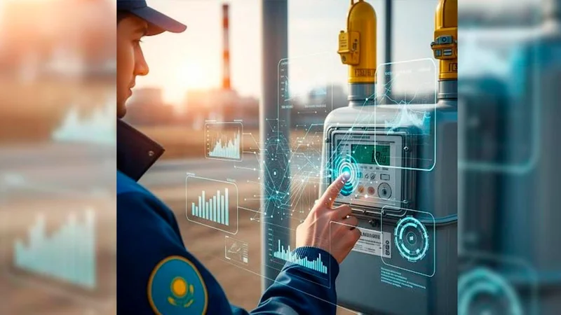 Газ есептегіш көрсеткіштерін беру үшін жасанды интеллект қолданыла бастады