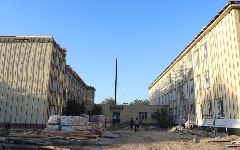 Түркістанда білім инфрақұрылымы жаңартылып жатыр Түркістанда білім инфрақұрылымы жаңартылып жатыр