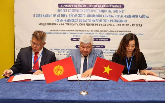 Vietnam’s Rox Energy to build solar power plant in Kyrgyzstan’s Issyk-Kul