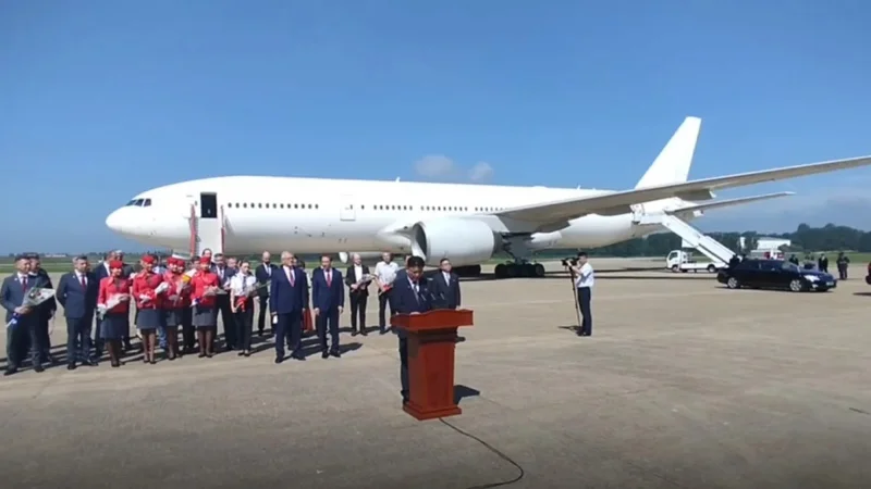 First direct flight from Moscow lands in Pyongyang