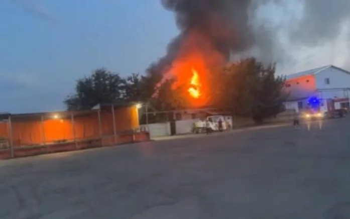 Произошел пожар на птицефабрике в Алматинской области, один человек погиб