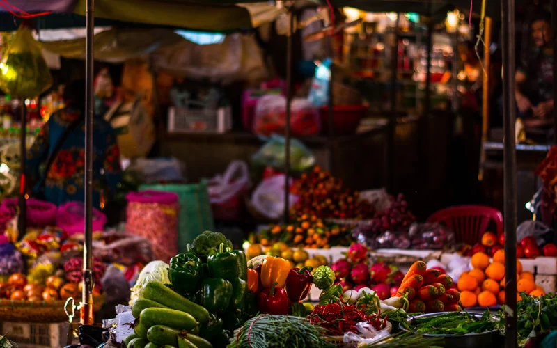 Food, market, goods