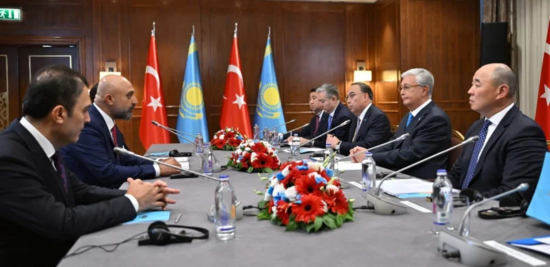 Глава государства принял председателя правления YDA Holding Хусейна Арслана