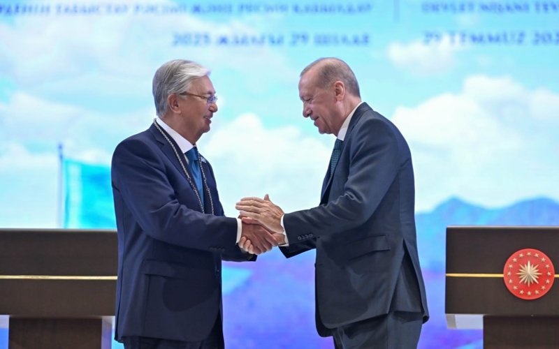 Тоқаев Ердоған, Erdogan, Tokayev, Turkiye
