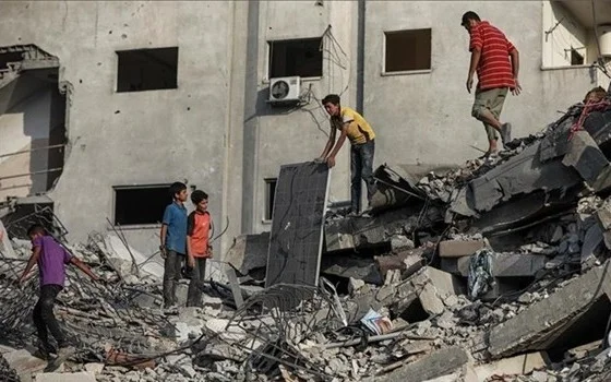 Разрушения в секторе Газа 
