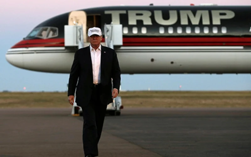 Құпия қызмет агенті Трамптың сапарында жұбайын жасырын ұшаққа отырғызбақ болды