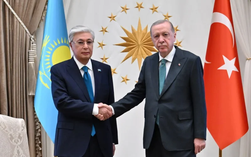 Kazakh, Turkish leaders hold talks in Ankara