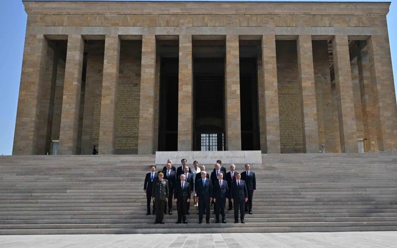 Kassym-Jomart Tokayev visits mausoleum of Mustafa Kemal Ataturk 
